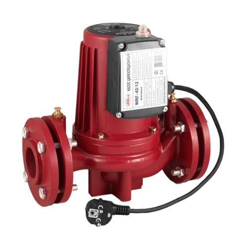 Насос циркуляционный фланцевый WRF - 40/12 (550 Вт., произв.160л/мин., макс. подъем 12 м)