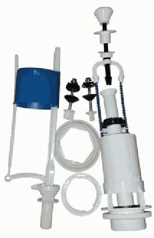 Арматура д/бачка нижн.подв., шток белая А 110.57.14.0 (67.57.14.0) Псков