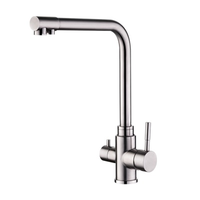RUSANT 392 Смеситель для кухни с выходом для питьевой воды, нержавеющая сталь
