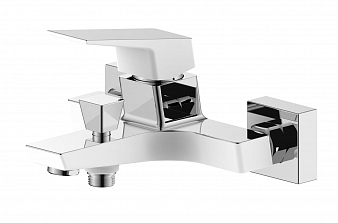 ARGO 3505 GRANO NEW white Смеситель для ванны, хром/белый