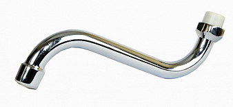 Излив трубчатый S-образный 18 см, ARGO