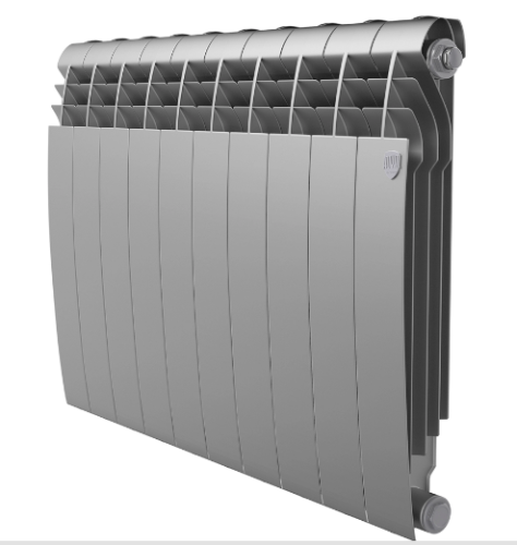 Радиатор Royal Thermo BiLiner 500 /Silver Satin - 8 секц. RTBSS50008