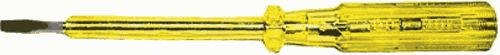 Отвёртка-индикатор, желтая ручка, 140 мм (56514) (ЖЦ)