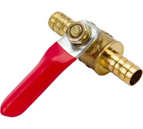 Краник шар. ARMA елочка под шланг 8х8mm, латунь