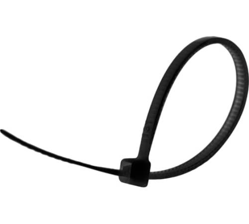 Стяжки кабельные нейлоновые 5x350 черные (100шт.) vertextools СНЧ-5-350