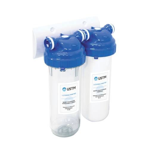 Фильтр FS-2 WFU 2-ступенчатая система  очистки (под мойку; кран с керамическим вентилем) (ЖЦ)