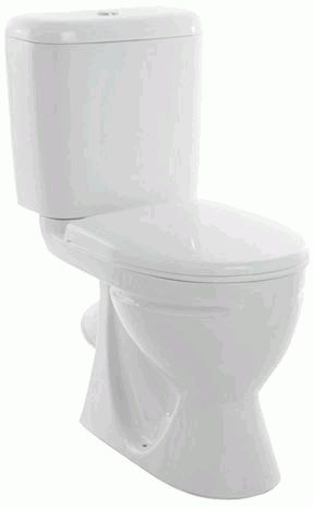 Унитаз-компакт "Стандарт" SANITA эконом (арм.1-реж.Уклад, сиденье ПП, крепление) (ЖЦ)