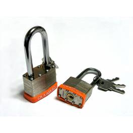 Замок навесн., метал.корпус, 50мм, длин.дужка 