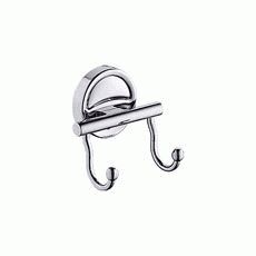 Крючок двойной LEDEME L3505-2, хром