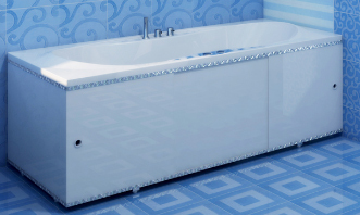 Экран под ванну "ПРЕМИУМ А", БЕЛЫЙ, 1.48, алюминий МЕТАКАМ  80651