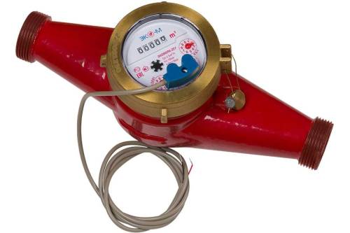 Счетчик воды импульсный ЭКОМЕРА-25И Универсальный многоструйный (260мм)