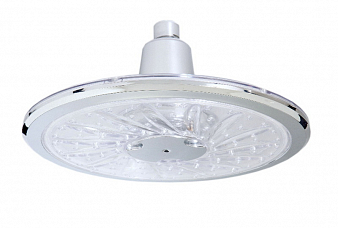 Верхний душ светодиодный пластик, хром, 1/2", DEW