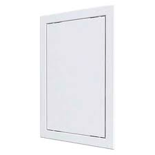 Люк ревизионный AD фланец 196х296 нажимной 218х318 пластик AURAMAX