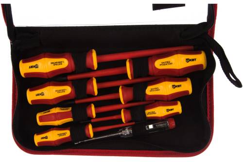 Набор диэлектрических отверток "Профи" НИО-08 КВТ 78619 