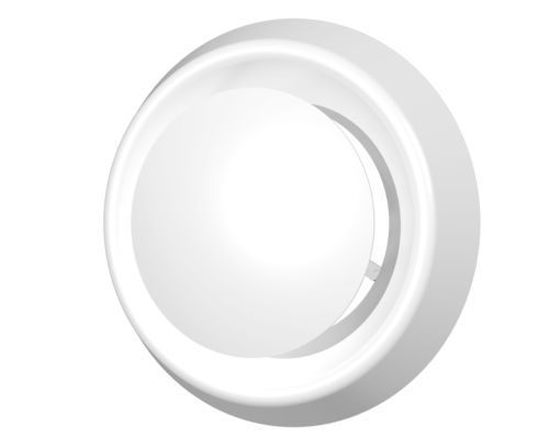 Анемостат АПВП фланец D125 регулируемый D200 пластик ERA