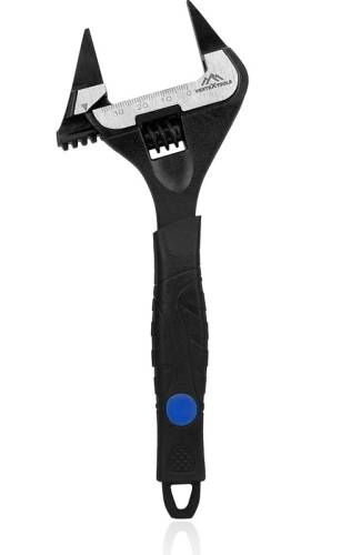 Ключ разводной 200 мм увеличенный диапазон раскрытия с тонкими губками 2220-200 vertextools