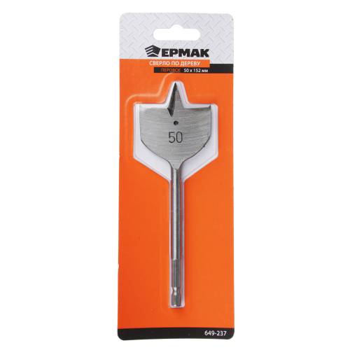 ЕРМАК Сверло по дереву перовое 50х152мм
