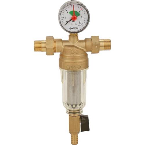 Фильтр промывной 1/2" для холодной воды Gappo