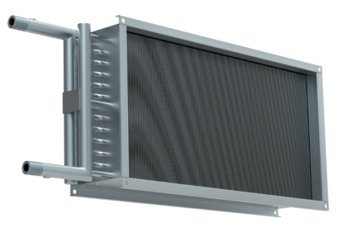 Водяной нагреватель для прямоугольных каналов WHR 500*300-3