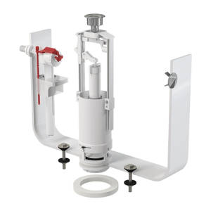 Арматура д/унит. (Чехия) со стоп кнопкой (бок. впуск) SA2000 3/8" CHROM ALCAPLAST, 88873