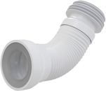 Слив для унитаза A97 Alcaplast, 285-500 мм, гофрован., с метал. спиралью, 