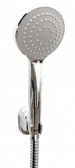 Лейка душевая MONO, пластик, хром,    1/2",