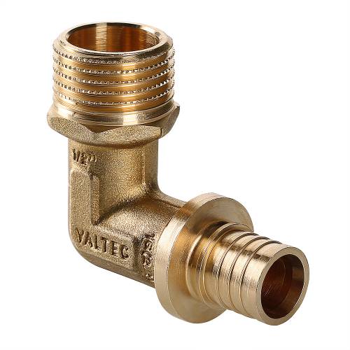 Угольник надвижной 20(2,8) х 3/4" НР  VALTEC