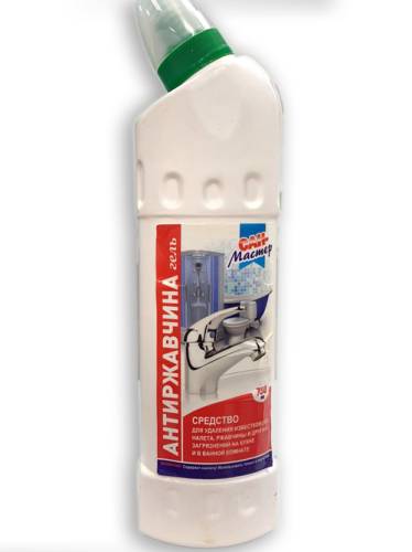 Сан-Мастер Антиржавчина Гель 0,75л. *4/16 НОВИНКА