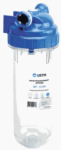 USTM Фильтр для воды магистральный 10" (WF-12UN)
