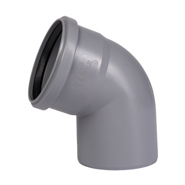 ОТВОД    50 мм , 67 град., ПВХ Ostendorf