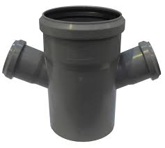 Крестовина, 110 - 110 - 50 мм - 45 град., ПВХ