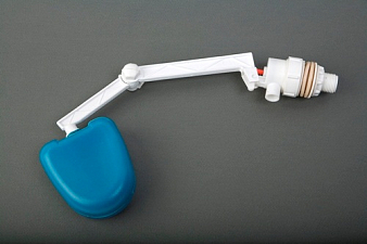 Клапан наливной 1/2", боковая подводка, ТУЛА, пластик, регулируемый, NONAME 