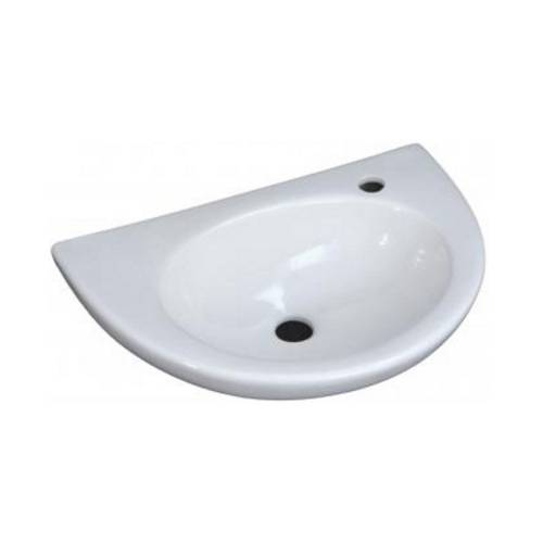 Умывальник ЛОБ 50х34см Уют, к стене без перелива, отверстия справа (ЖЦ)