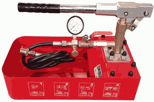 Опрессовочный насос ручной 7л, 50бар BLACK GEAR BG-99603