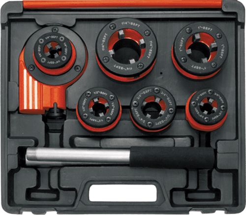 Набор клуппов 3/8-1/2-3/4-1-1.1/4", 5 шт., черные (70045)