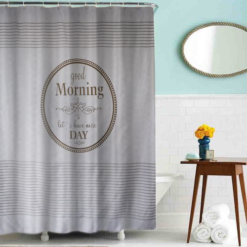 Шторка д/в тканевая MZ-87 "Доброе утро" 180х200см