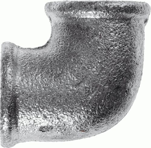 Угольник оцинкованный Ду 32, FITTEX (ЖЦ)