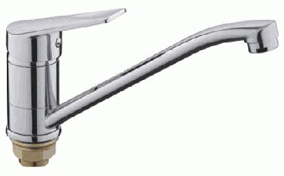 LEDEME L4940 Смеситель для кухни, эко-картридж d-40мм