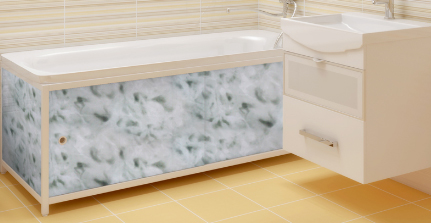 Экран под ванну "Ультра", Изумруд, 1.68, пластик Метекам