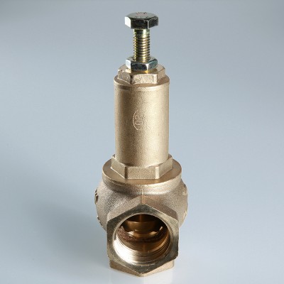 Клапан предохранительный VALTEC, регулируемый, 1-12 бар 1/2" вн. р. (тефл. прокл.)