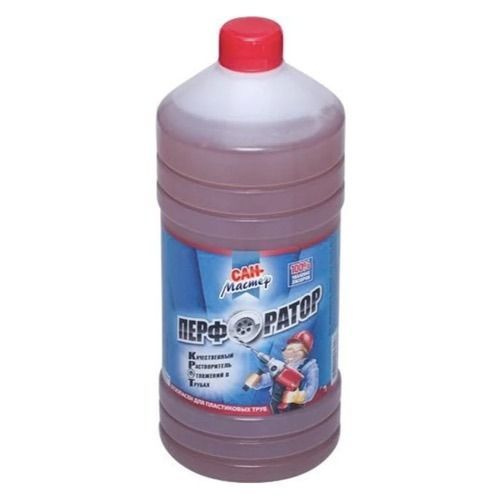 Сан-Мастер "ПЕРФОРАТОР" деинфектор ТУРБО Гель для прочистки труб 1л. *3/12