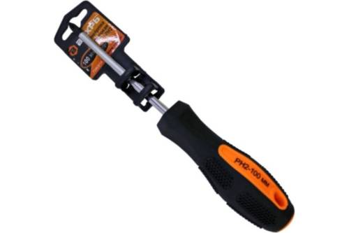 Отвёртка крестовая PH2, 100 мм Вихрь