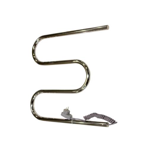 MELODIA Полотенцесушитель Simple Electro M-образный 50х50см cухой ТЭН 81Вт MTRSPE5050