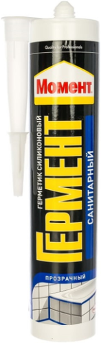 Момент Гермент герметик силиконовый Санитарный (280 мл) белый