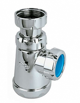 Сифон Jimten, д/тюльпана, хром, S-182/32, 1 1/4" 