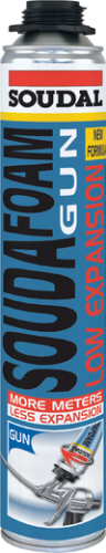 Пена Soudal Soudafoam Low Expansion монтажная пена с низким расширением (750 мл) пистолетная