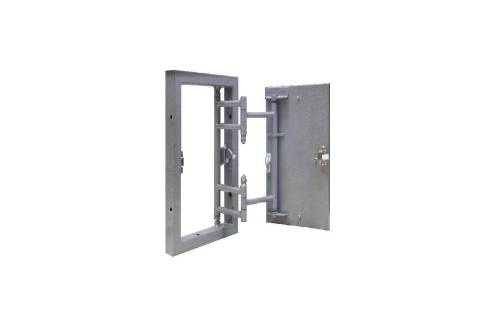 Люк ревизионный D Ceramo Steel 300х300 скрыт.монтаж окраш.сталь EVECS под плитку