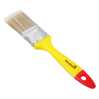 HEADMAN Кисть малярная плоская "Kанекарон" иск. щетина 1,5" (38мм)