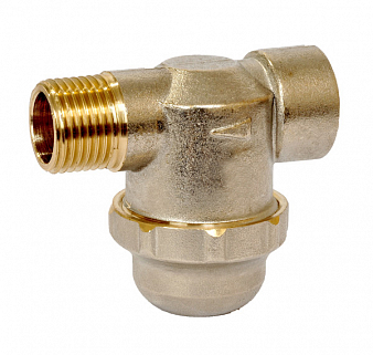 Фильтр  прямой,  1/2" г - ш, лат. (ник.)