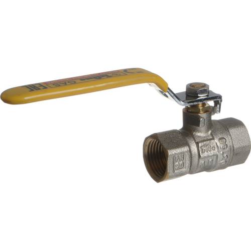 Кран шар. газовый TeRma-R газ. 1/2"г-г рычаг 30560